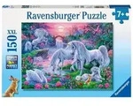 Puzzle Ravensburger Einh&ouml;rner im Abendrot 150 Teile XXL