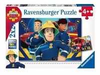 Ravensburger 09042 - Feuerwehrmann Sam hilft in der Not, 2 x 24 Teile Puzzle