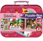 Puzzle Box Schmidt Spiele Bibi & Tina Puzzle-Box im Metallkoffer 2x100, 2x150 Teile