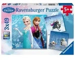 Puzzle Ravensburger Abenteuer im Winterland 3 X 49 Teile
