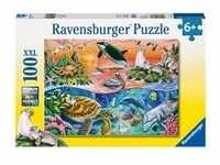 Ravensburger 10681 - Bunter Ozean, XXL Puzzle 100 Teile