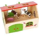 goki Mein Bauernhof mit Spielfiguren