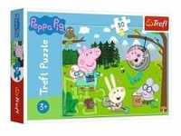 Trefl 18245 - Peppa Pig, Waldausflug, Puzzle, 30 Teile