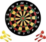 Karella 484501 - Dartboard Magnet - Modell Family inkl. 6 Magnetdarts