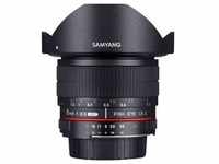 Samyang MF 3,5/8 Fish-Eye II APS-C Nikon AE Objektiv für Nikon F