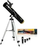 Bresser 10554 - NATIONAL GEOGRAPHIC 114/900 Reflektor Spiegel-Teleskop AZ f&uuml;r