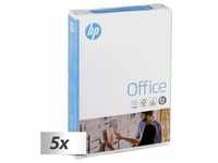 5x 500 Bl. HP Office weiß A 4, 80 g, CHP 110 (Karton)