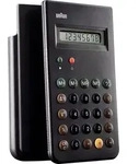 Braun Taschenrechner Schwarz batteriebetrieben (B x H x T) 7.5 x 13.5 x 1cm