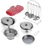 Kochgeschirr-Set f&uuml;r Kinderk&uuml;che