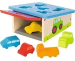 goki Sort Box Fahrzeuge, Steckspiel