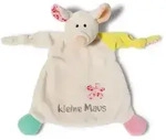 NICI Schmusetuch Maus kleine Maus 25x25cm