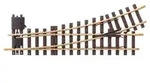 LGB L16140G Gleis Weiche, links 440mm 22.5&deg; 1St.