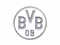 BVB 89140430 - BVB-Auto-Aufkleber silber, Borussia Dortmund