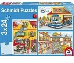 Feuerwehr und Polizei (Kinderpuzzle)