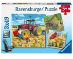 Puzzle Ravensburger Gro&szlig;e Maschinen 3 X 49 Teile