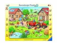 Ravensburger 065820 - Mein kleiner Bauernhof, Rahmenpuzzle, 24 Teile