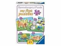 Ravensburger 069514 - my first puzzles, Niedliche Haustiere,