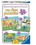 Puzzle Ravensburger Niedliche Haustiere 2-8 Teile