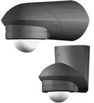 Grothe 94534 Aufputz PIR-Bewegungsmelder 240&deg; Relais Schwarz IP55