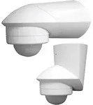 Grothe 94531 Aufputz PIR-Bewegungsmelder 240&deg; Relais Wei&szlig; IP55