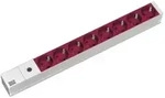 Bachmann 333.410 19 Zoll Netzwerkschrank-Steckdosenleiste 1 HE Schutzkontaktsteckdose
