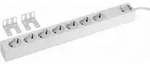 Rittal DK 7240.210 19 Zoll Netzwerkschrank-Steckdosenleiste 1 HE
