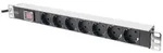 Digitus DN-19 PDU-7S 19 Zoll Netzwerkschrank-Steckdosenleiste Schutzkontaktsteckdose