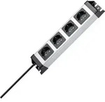 Kopp 226120010 Steckdosenleiste Grau, Schwarz Schutzkontakt 1St.