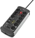 Renkforce 1015A-CMB-SXMS Master/Slave-Steckdosenleiste 10fach Schwarz, Aluminium