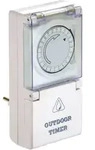 AS Schwabe 24031 Steckdosen-Zeitschaltuhr analog Tagesprogramm 3500W IP44