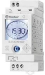 Finder 12.51.8.230.0000 Zeitschaltuhr f&uuml;r Hutschiene 230 V/AC Tagesprogramm,