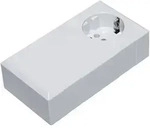 TRU COMPONENTS ESO 1250 E Stecker-Geh&auml;use 125 x 67 x 50 Polycarbonat, ABS Lichtgrau
