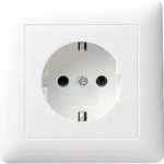 GIRA Einsatz Schutzkontakt-Steckdose System 55, Standard 55, E2, Event, Event Klar,