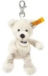Steiff 111785 - Schl&uuml;sselanh&auml;nger Lotte Teddyb&auml;r, wei&szlig; 12cm