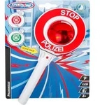 Speedzone Polizeikelle mit 2 LED-Lichtern, W190 x H250 mm