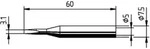 Ersa 0172KD L&ouml;tspitze Mei&szlig;elform, gerade Spitzen-Gr&ouml;&szlig;e 3.10mm Inhalt 1St.