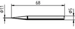 Ersa 0032BD L&ouml;tspitze Bleistiftform Spitzen-Gr&ouml;&szlig;e 1.10mm Inhalt 1St.