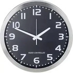 M601508 Funk Wanduhr 40cm Aluminium
