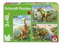 Abenteuer mit den Dinosauriern (Kinderpuzzle)
