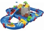 AquaPlay - Wasserbahn Set Bergsee - 42-teiliges Spieleset mit Bergsee, Wasserfall und
