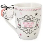 Tasse "Heldin des Tages"