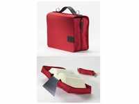 SKIN Tasche BASIC 2.0 Gr. L (Sartorius) rubin-rot / mit Tragegurt & Buchstütze
