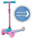 HUDORA 11054 - Flitzkids 2.0 Skate Wonders, M&auml;dchen-Roller, Kinder-Scooter, pink