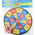 Outdoor Active Dartscheibe Klett mit 4 B&auml;llen, &Oslash;37cm