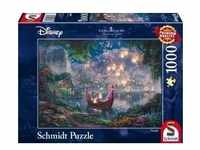 Schmidt 59480 - Puzzle "Thomas Kinkade", 1000 Teile, Disney Rapunzel
