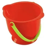 Kleiner Eimer, rot