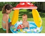 Intex BabyPool ''Mushroom'' mit Sonnenschutz, Wasserbedarf ca 45l, aufblasbare