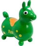 H&uuml;pfpferd Rody, gr&uuml;n