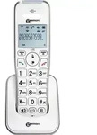 Geemarc AMPLIDECT 295 AD Schnurloses Seniorentelefon Beleuchtetes Display Wei&szlig;