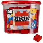 Blox 100 rote 4er Steine in Dose